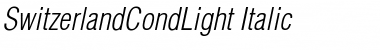 SwitzerlandCondLight Italic