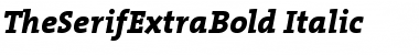 TheSerifExtraBold Font