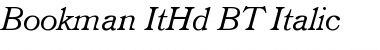 Bookman ItHd BT Font