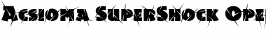 Download Acsioma-SuperShock Font