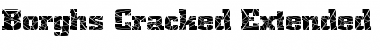 Borghs Cracked-Extended Font