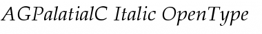 AGPalatialC Font