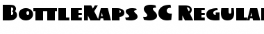 BottleKaps SC Regular Regular Font