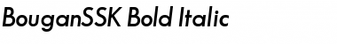 BouganSSK Bold Italic