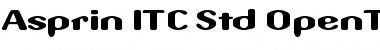 Download Aspirin ITC Std Font