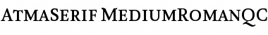 Download AtmaSerif-MediumRomanQC Font