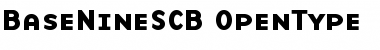 BaseNineSCB Font