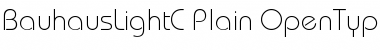 BauhausLightC Regular Font