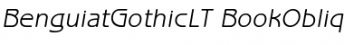 ITC Benguiat Gothic LT Font