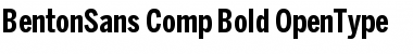 Download BentonSans Comp Bold Font