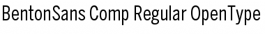 Download BentonSans Comp Regular Font