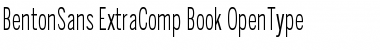 Download BentonSans ExtraComp Book Font