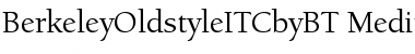 ITC Berkeley Oldstyle Font