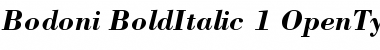 Bodoni Bold Italic