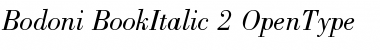 Bodoni Font