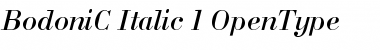 BodoniC Italic Font