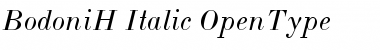 Download BodoniH-Italic Font