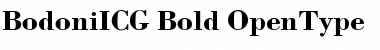 Download BodoniICG Font