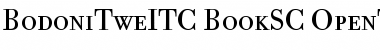 Bodoni Twelve ITC Book SC Font