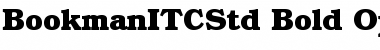 Bookman ITC Std Font