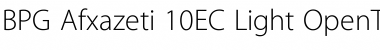 BPG Afxazeti 10EC Font