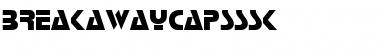 BreakawayCapsSSK Regular Font