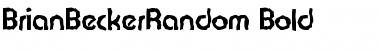 Download BrianBeckerRandom Font