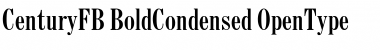 CenturyFB BoldCondensed Font