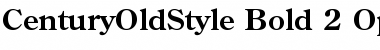 CenturyOldStyle Regular Font
