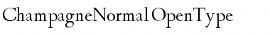 Download ChampagneNormal Font