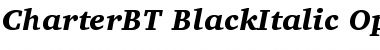 Bitstream Charter Black Italic