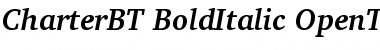 Bitstream Charter Bold Italic