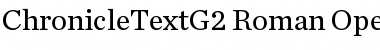 Chronicle Text G2 Font