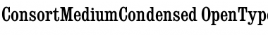 Download ConsortMediumCondensed Font