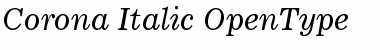 Corona Italic