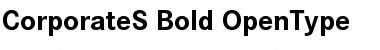 Corporate S Font