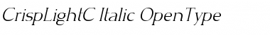CrispLightC Italic
