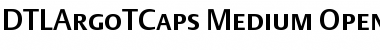 DTLArgoTCaps Font