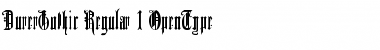 Download DurerGothic Font