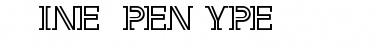 E Line Font