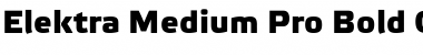 Elektra Medium Pro Bold Font