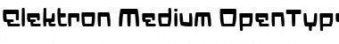 Elektron Medium Font