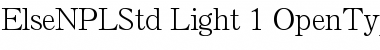 Else NPL Std Font