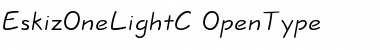 EskizOneLightC Regular Font