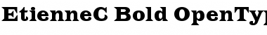 EtienneC Bold Font