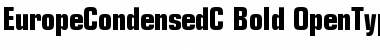 EuropeCondensedC Font