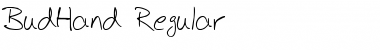 BudHand Regular Font