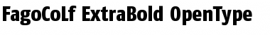 FagoCoLf ExtraBold Font
