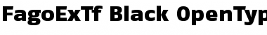 FagoExTf Black Font