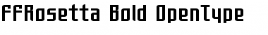 FFRosetta-Bold Regular Font